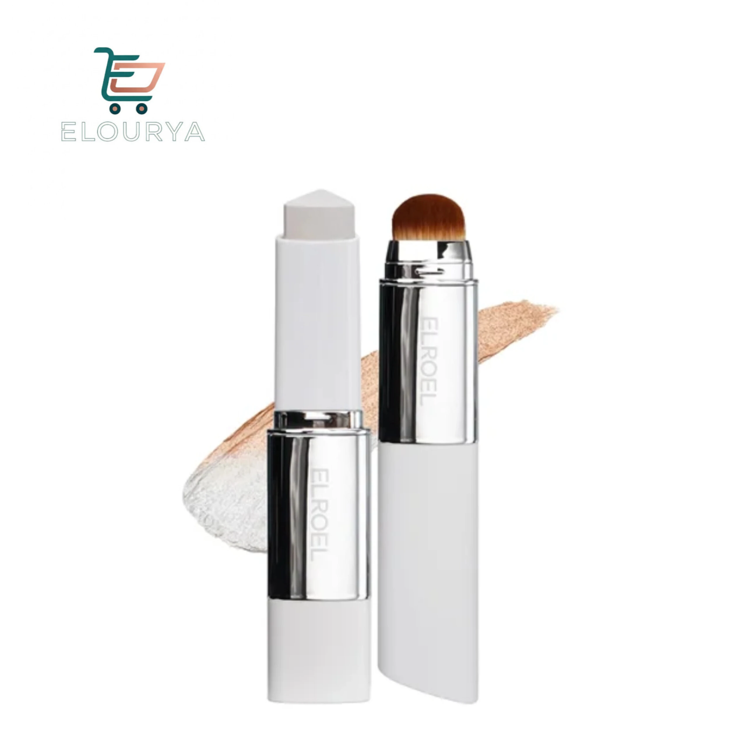 کرمپودر استیکی الروئل چند کاره Blanc Cover Cream Stick ELROEL