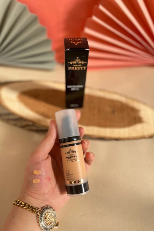 کرمپودر سکرت پرتی دارای spf15 حجم35ml