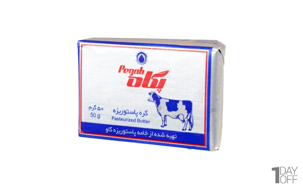 کره 50گرمی پگاه
