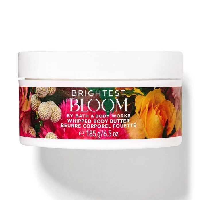 کره بدن معطر بث اند بادی وورکس Bath and Body Works رایحه Brightest Bloom وزن 185 گرمی اصل و اورجینال
