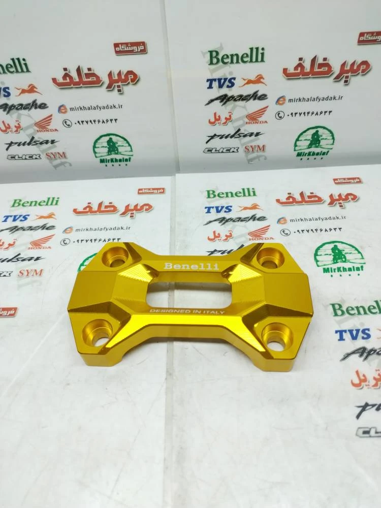 کرپی فرمان رنتال cnc اسپرت موتور بنلی 300 دوسیلندر زرد طلایی