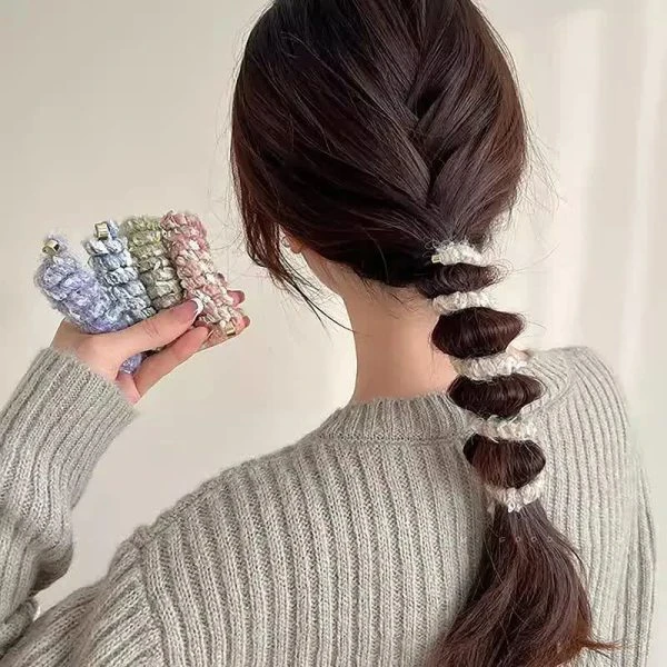 کش مو مدل سیم تلفونی