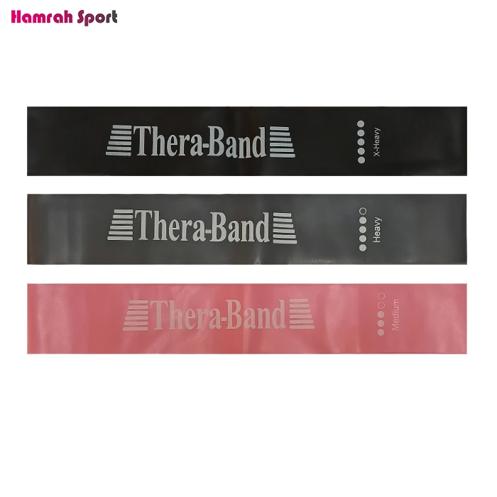 کش پیلاتس مینی لوپ تراباند Thera-Band بسته 3 عددی