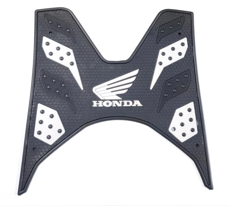 کف پایی موتورسیکلت کلیک خارجی ضخیم HONDA (مشکی سفید)