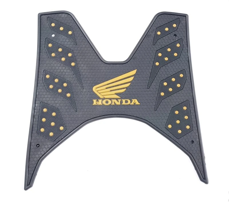 کف پایی موتورسیکلت کلیک خارجی ضخیم HONDA (مشکی طلایی)