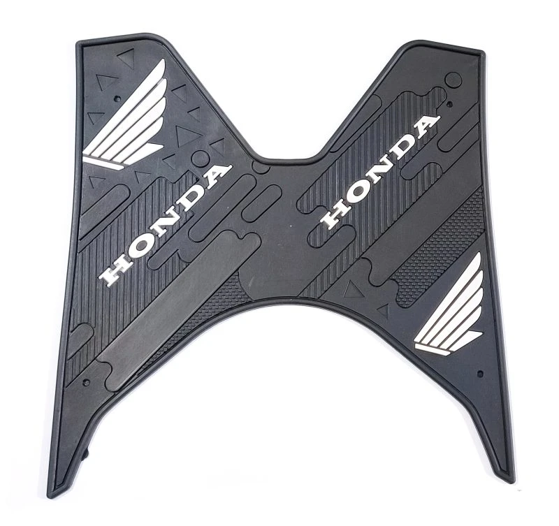 کف پایی موتورسیکلت کلیک خارجی ضخیم HONDA کد 2 (مشکی سفید)