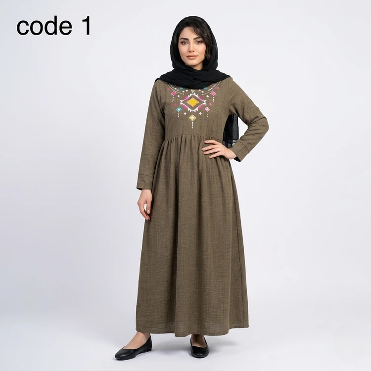 کفتان صوفیا ژاکارد گلدوزی مدل پریناز علیدسا