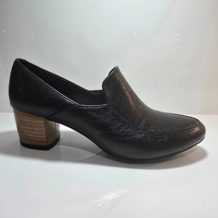کفش 4 سانت ساده پاشنه طرح چوبی،کد خوشپا