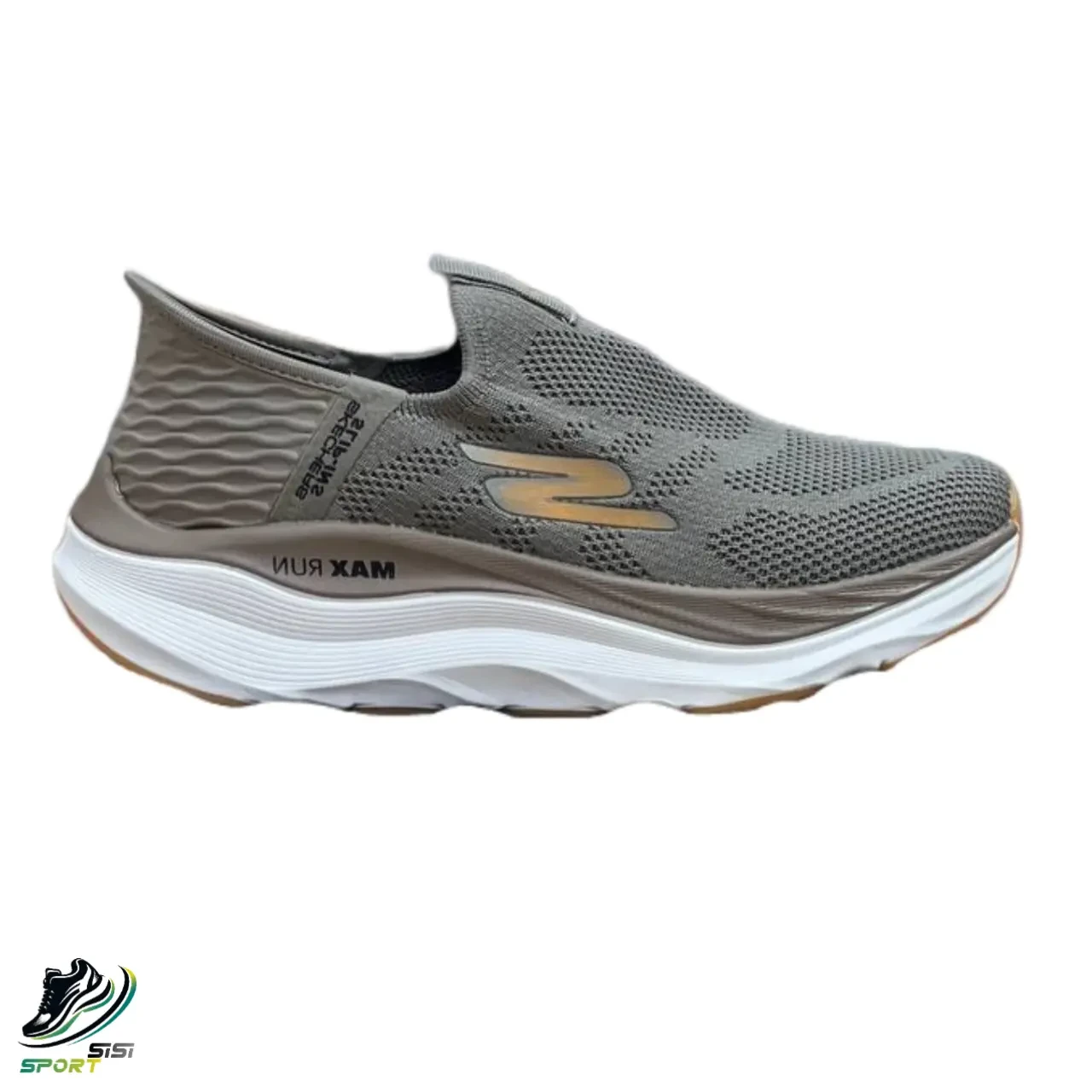 کفش اسکیچرز بدون بند Max Run شکلاتی مردانه