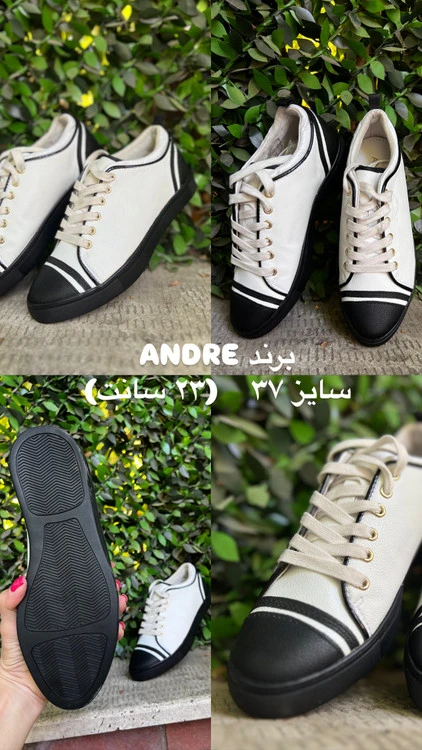 کفش راحتی روزمره برند Andre سایز ۳۷(۲۳ سانت)