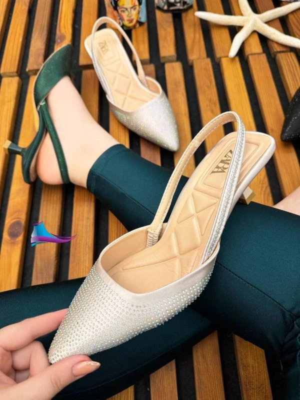 کفش زنانه رویه نگین زارا