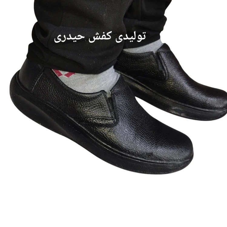 کفش طبی راحتی چرم مردانه سایز ۴۰تا۴۵