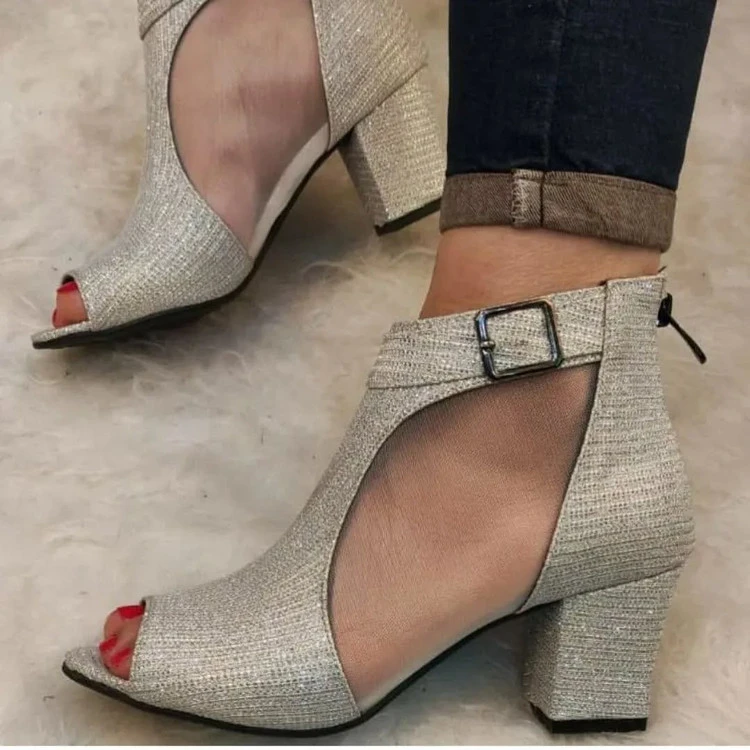 کفش مجلسی لمه توری