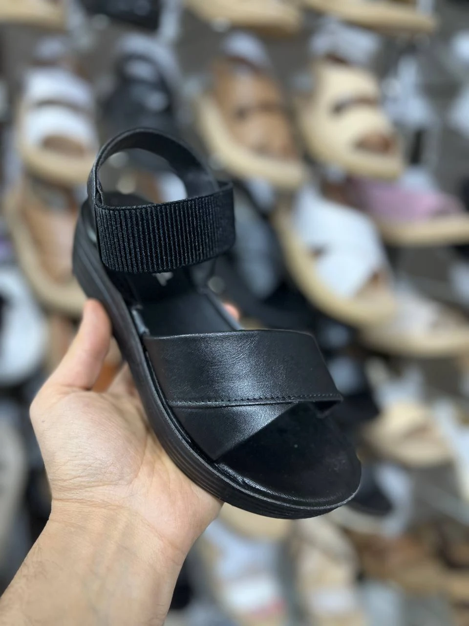 کفش و صندل تابستانی زنانه شیما مدل بتی صندل کش دار