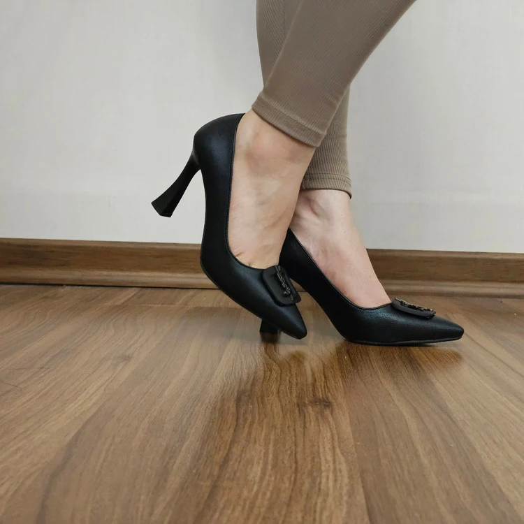 کفش پاشنه 9 سانت یراق YSL ،کد کارنیک - تولید تبریز