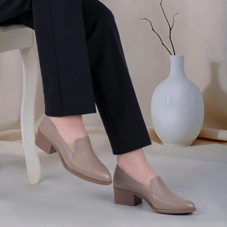 کفش چرم مجلسی زنانه مدل ویکتوریا