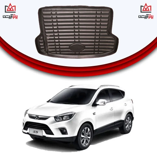 کفپوش صندوق عقب جک jac s5 مدل 5 بعدی چرمی برند PZ وارداتی