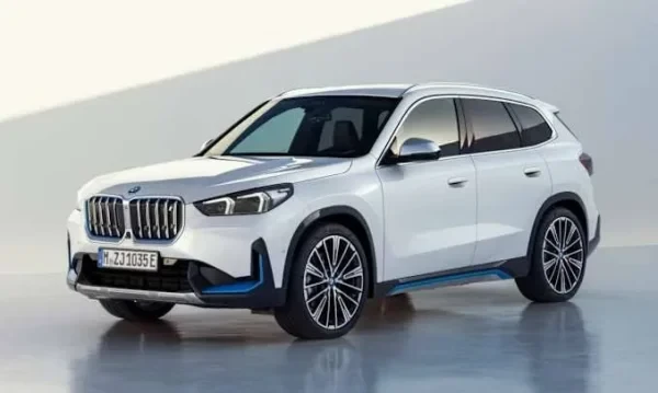 کفپوش لوکس BMW iX1 (مدل 2024) | 6 بعدی | چرم تُرک گلدوزی (ضد آب و ضد خش)