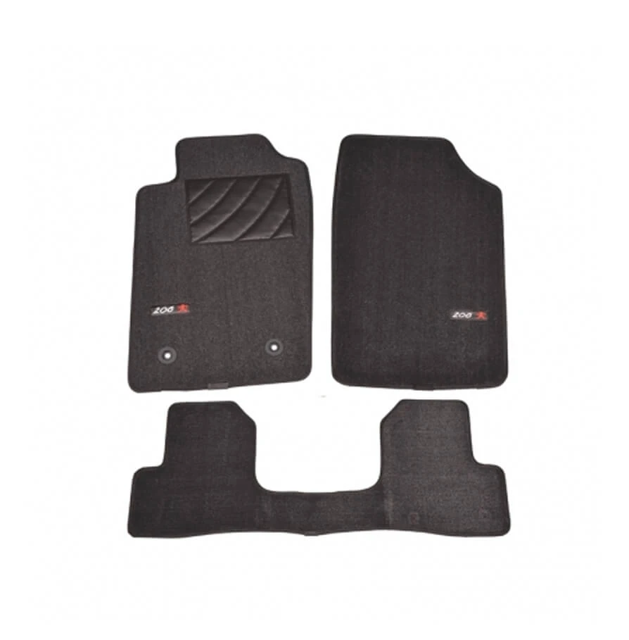 کفپوش موکتی فابریک پژو 206 SD | طراحی لوکس بابل کارپت