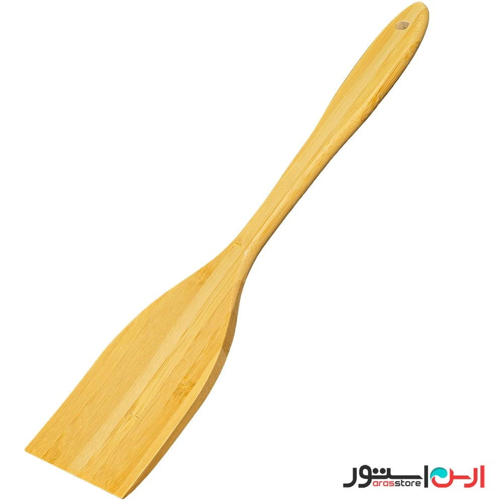کفگیر برگردان چوبی بامبو سرتخت اعلا