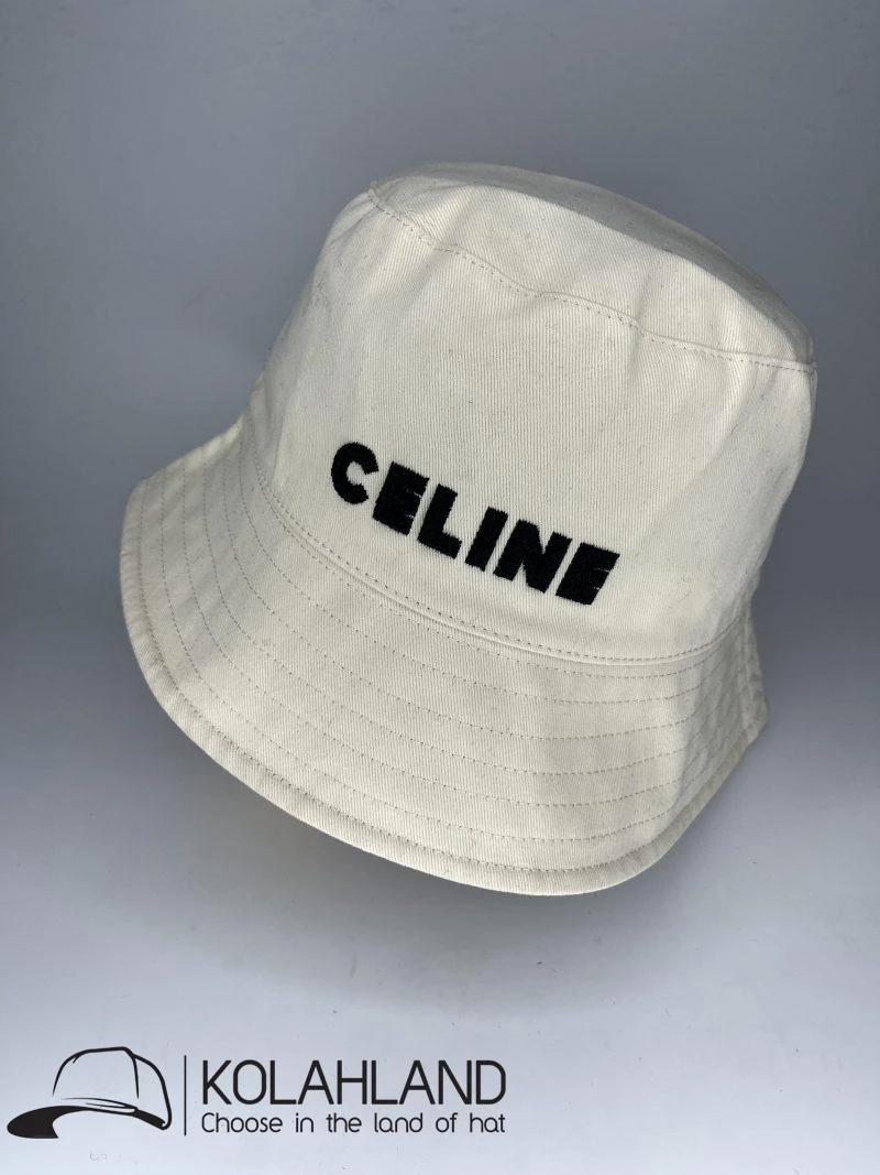 کلاه باکت سلین (CELINE) کرم