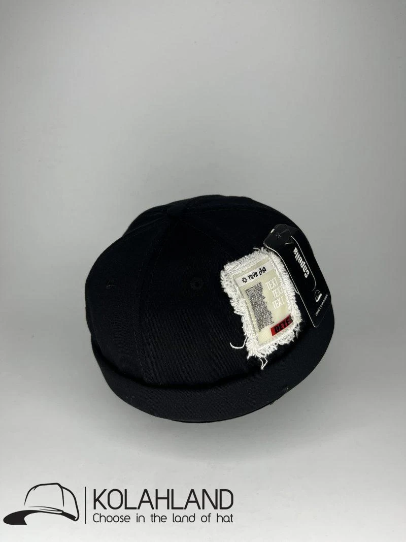 کلاه لئونی کتان مارک دار کد L3