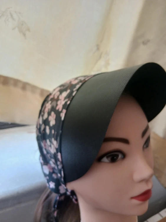 کلاه نخی. لبه طلق. جنس نخ