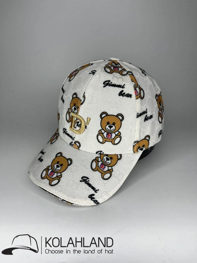 کلاه نقابدار کتان مارک تدی TEDDY-GUCCI