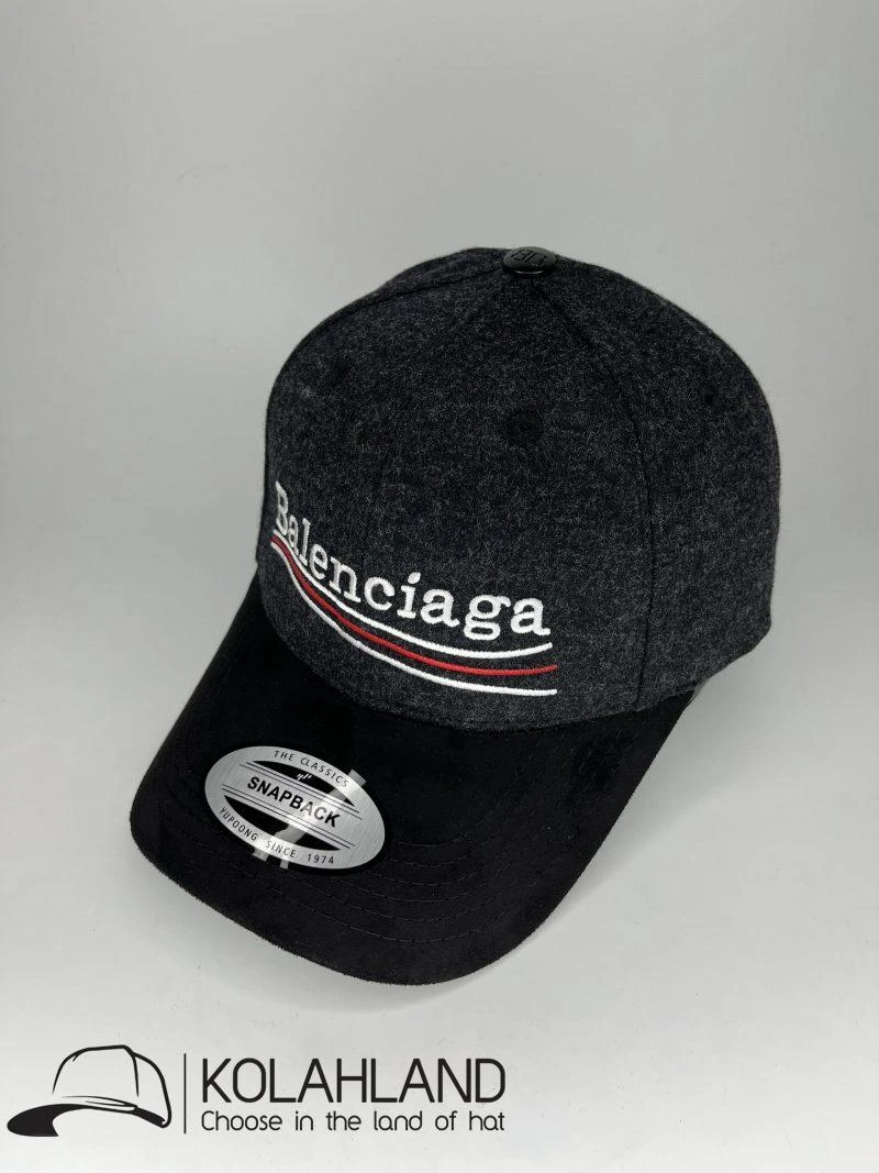 کلاه کتان مارک دار بالنسیاگا (BALENCIAGA) کد13