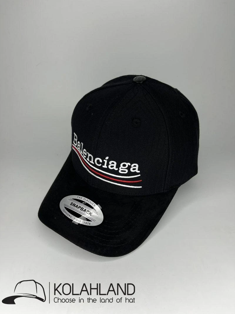 کلاه کتان مارک دار بالنسیاگا (BALENCIAGA) کد19