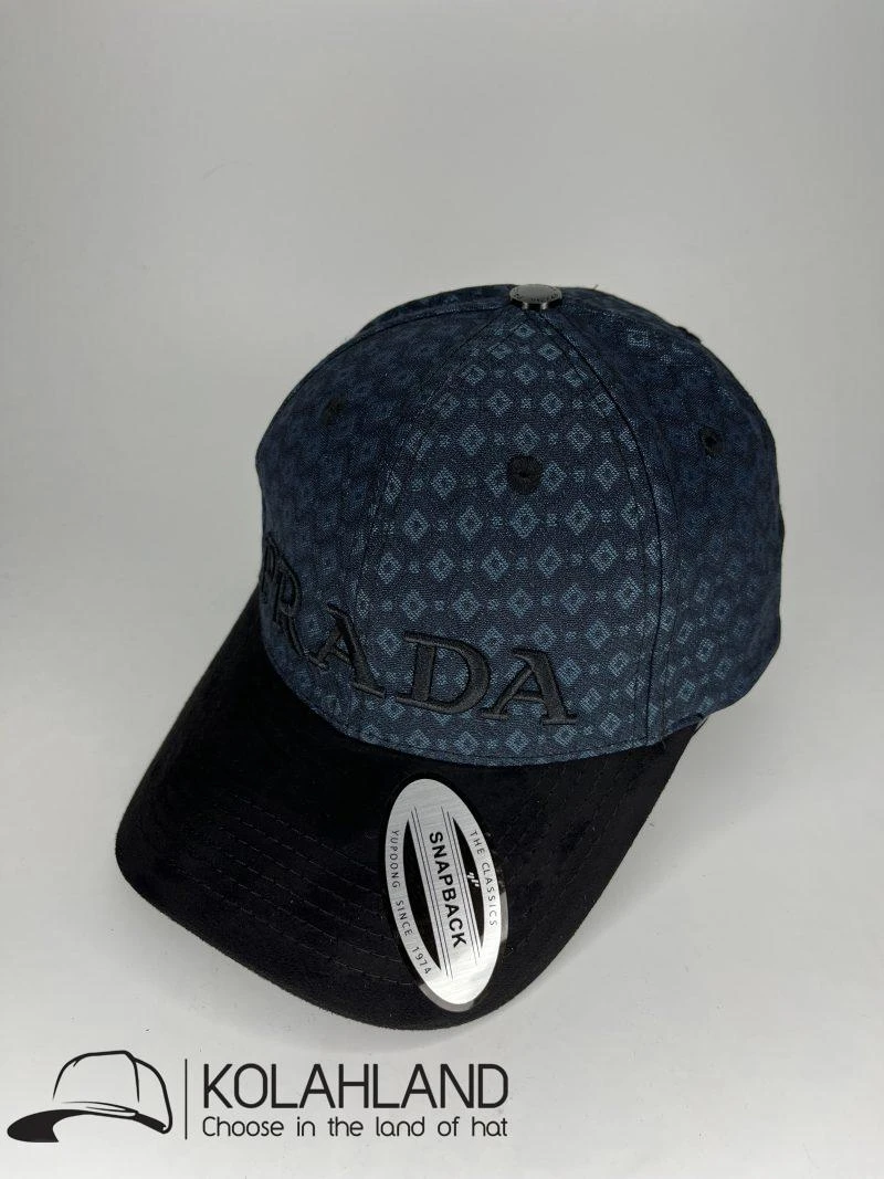 کلاه کتان مارک دار پرادا (PRADA) کد12
