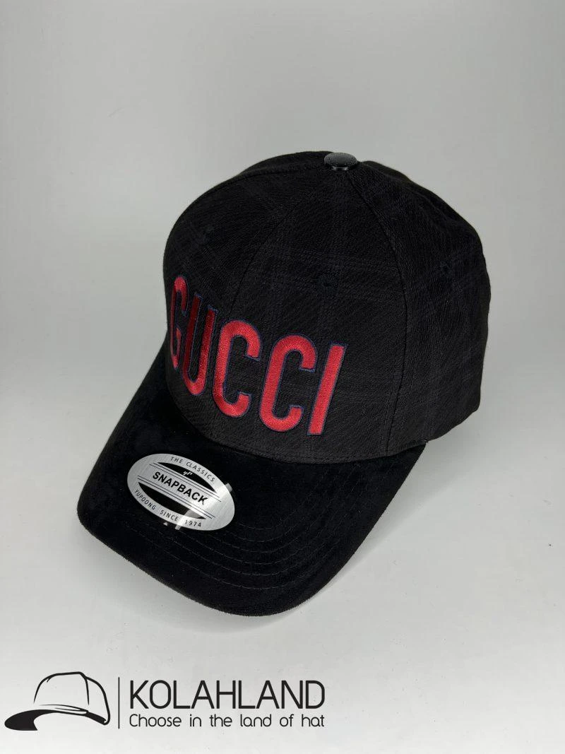 کلاه کتان مارک دار گوچی (GUCCI) کد14