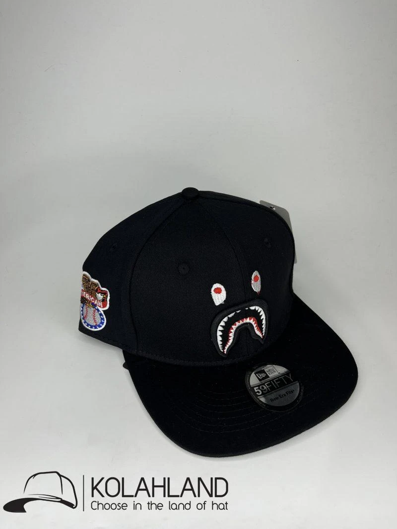 کلاه کپ فیت بک BAPE SHARK کد113