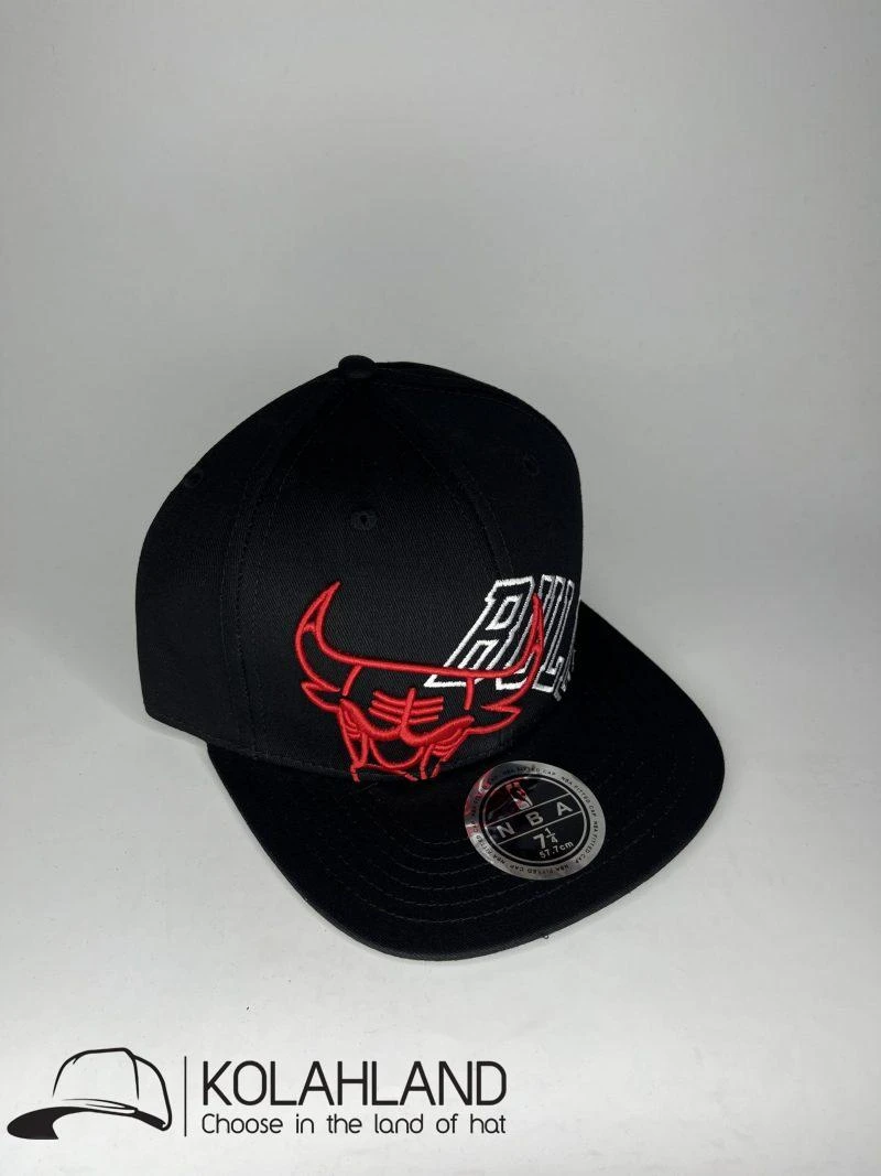 کلاه کپ فیت بک CHICAGO BULLS مشکی کد073