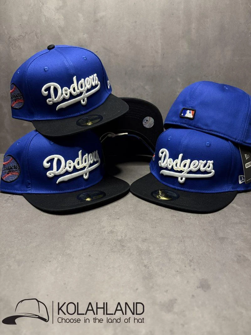 کلاه کپ فیت بک DODGERS آبی کد225