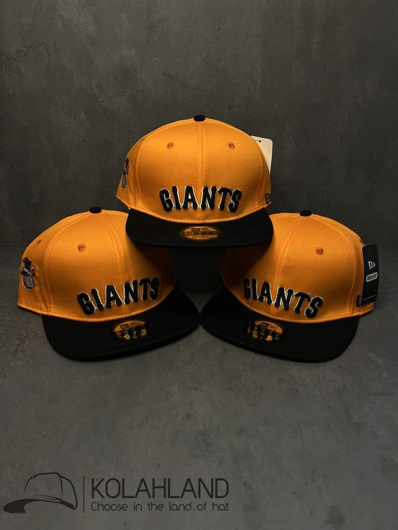 کلاه کپ فیت بک GIANTS نارنجی کد191
