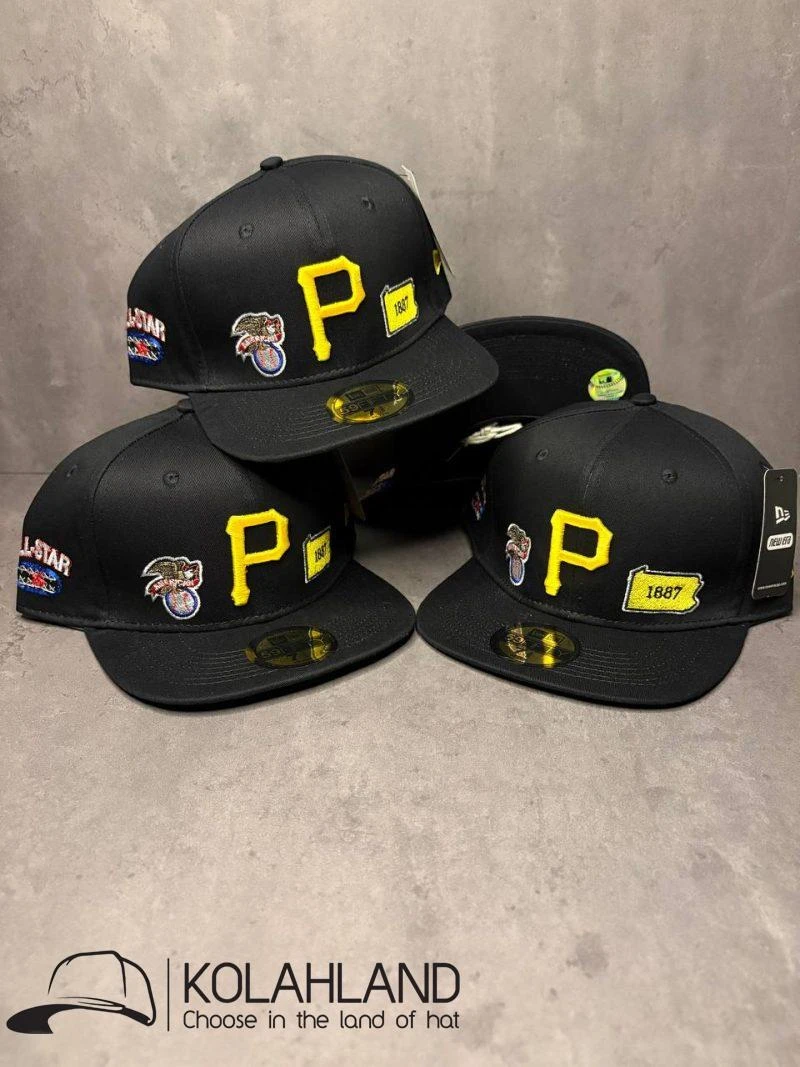 کلاه کپ فیت بک PITTSBURGH PIRATES مشکی کد206