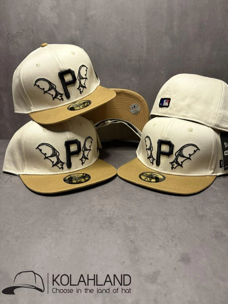 کلاه کپ فیت بک PITTSBURGH PIRATES کرم کد226