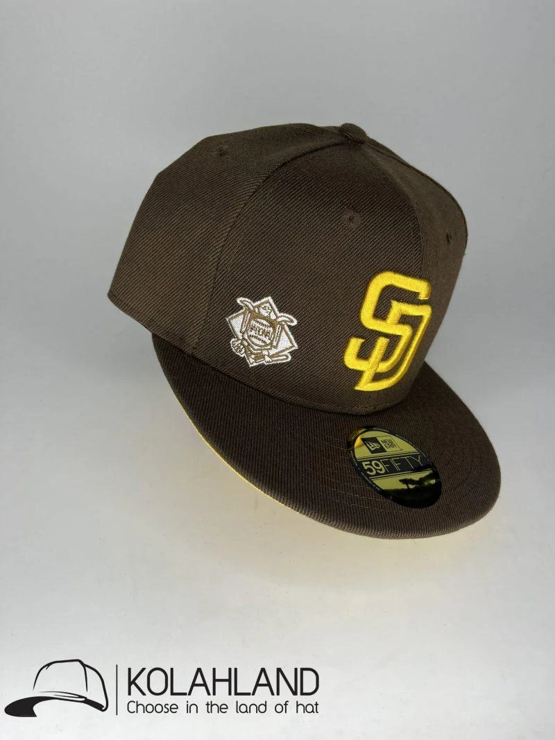کلاه کپ فیت بک SD (SAN DIEGO PADRES) زیر نقاب گلدوزی کد062