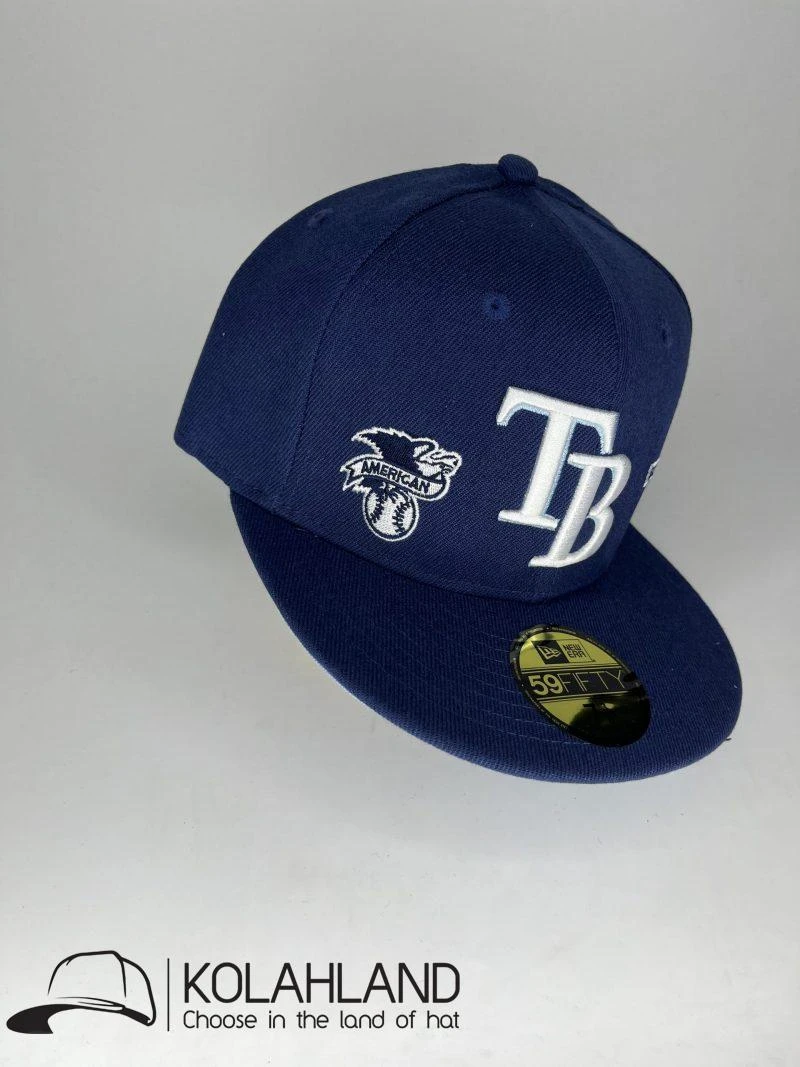 کلاه کپ فیت بک TB (NAVY TAMPA BAY RAYS) زیر نقاب گلدوزی کد058