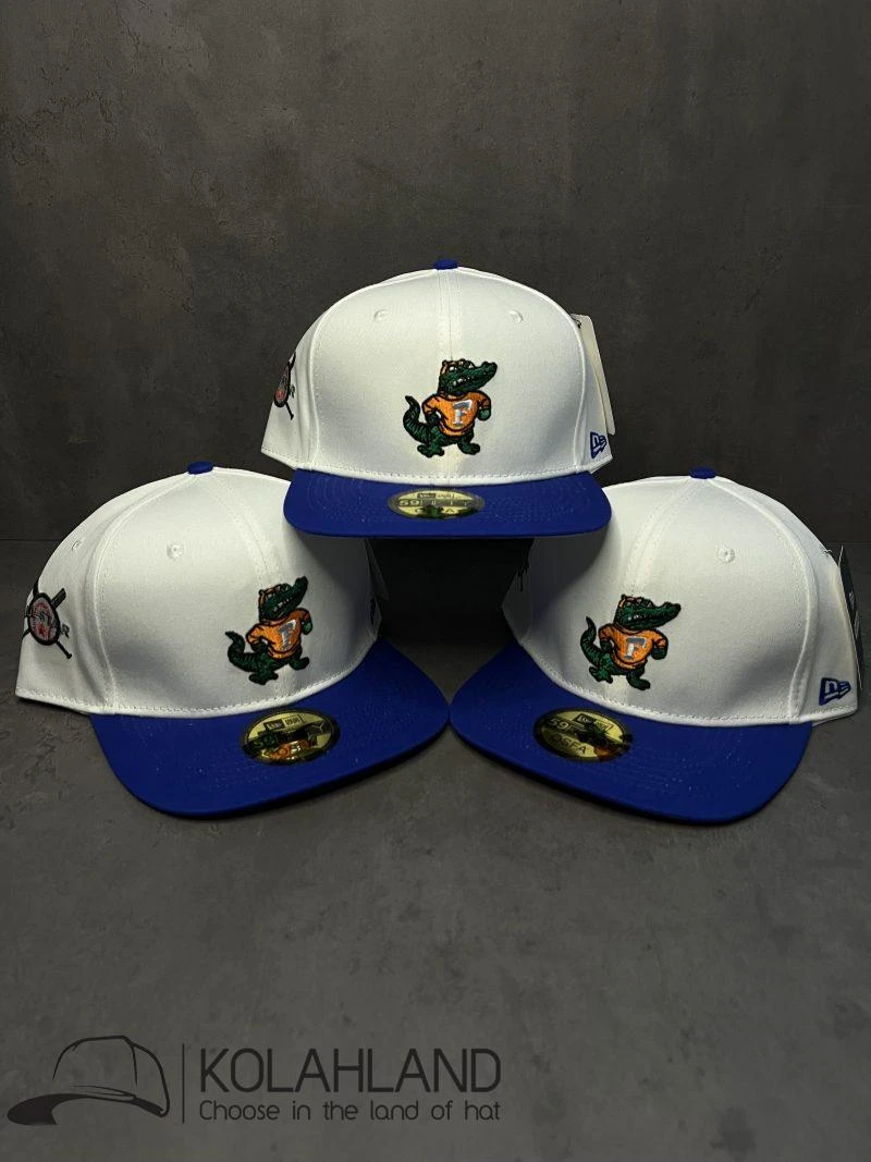 کلاه کپ فیت بک WHITE/ROYAL FLORIDA GATORS کد189