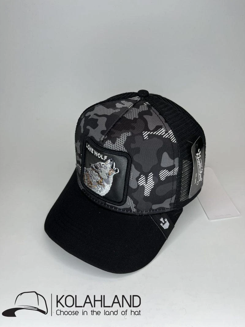 کلاه گورین LONE WOLF چریکی نقاب 6,5cm
