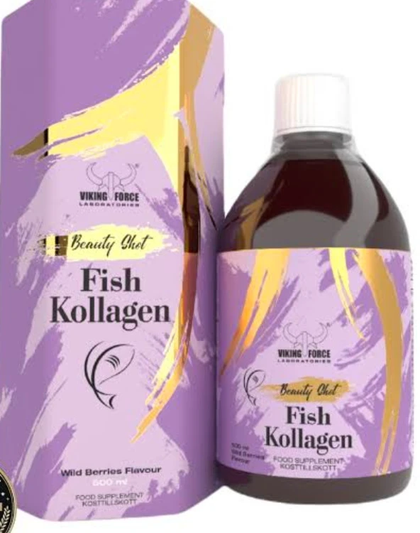 کلاژن ماهی وایکینگ فورس 500 میلی‌لیتر | Viking Force Fish Kollagen