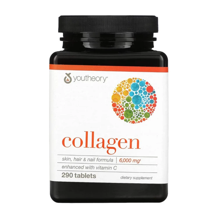 کلاژن یوتئوری ۲۹۰ عددی | Youtheory Collagen جوانساز پوست، ضدچروک و تقویت مو و مفاصل