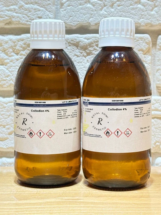 کلودیون 4 درصد (Collodion 4%) |ترکیبی از 99 درصد الکل، اتر و نیتروسلولز