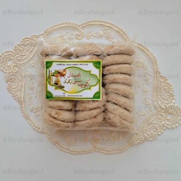 کلوچه قندی بجستان ارگانیک ۵۰۰ گرمی هر بسته ۲۴ عدد
