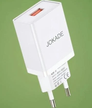 کلگی شارژر JOKADE مدل JB116 – شارژ سریع و کاربردی برای گوشی و گجت‌ها