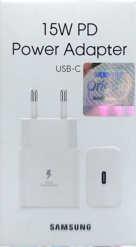 کلگی شارژر سامسونگ 15وات اصلی پکدار مدل EP-T1510NBEGEU