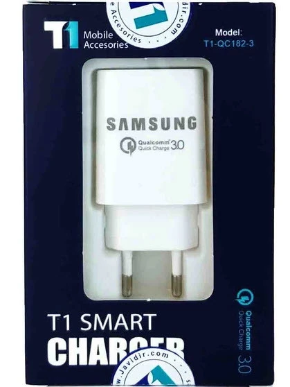 کلگی شارژر سامسونگ T1 مدل T1-QC182-3 – شارژ سریع با خروجی USB