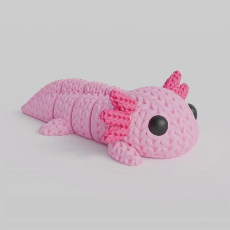 کلید‌آویز Articulated Axolotl